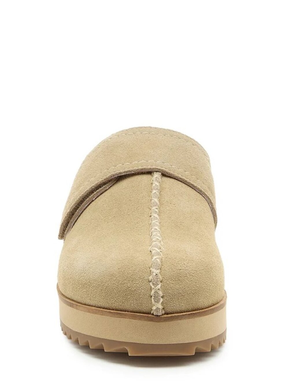 KELSI DAGGER Brooklyn Fig Suede Clog Color Natural Size 9US NWT - Picture 6 of 7